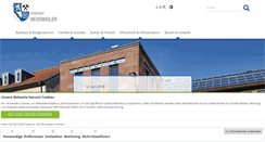 Desktop Screenshot of heusweiler.de